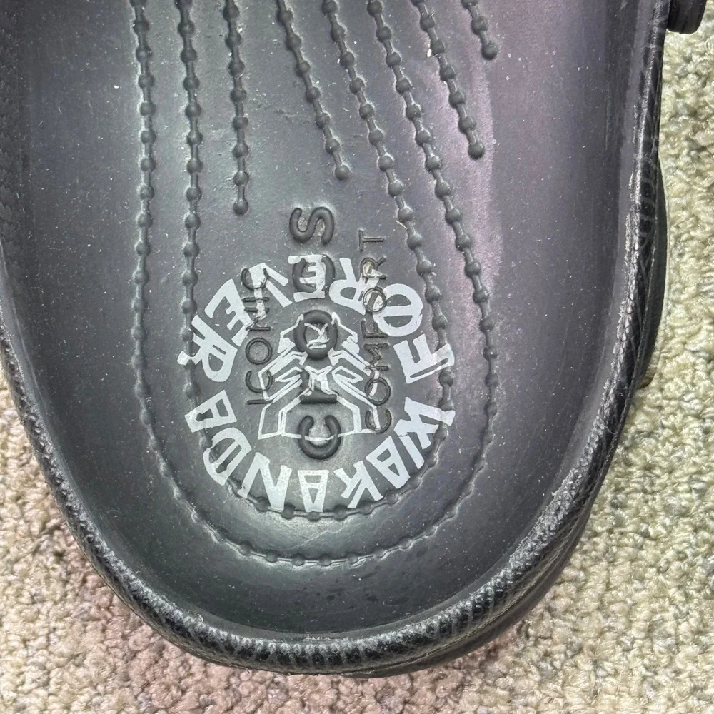 Marvel x Crocs All-Terrain Black Panther Clogs‎ Black Wakanda Forever M8 W10